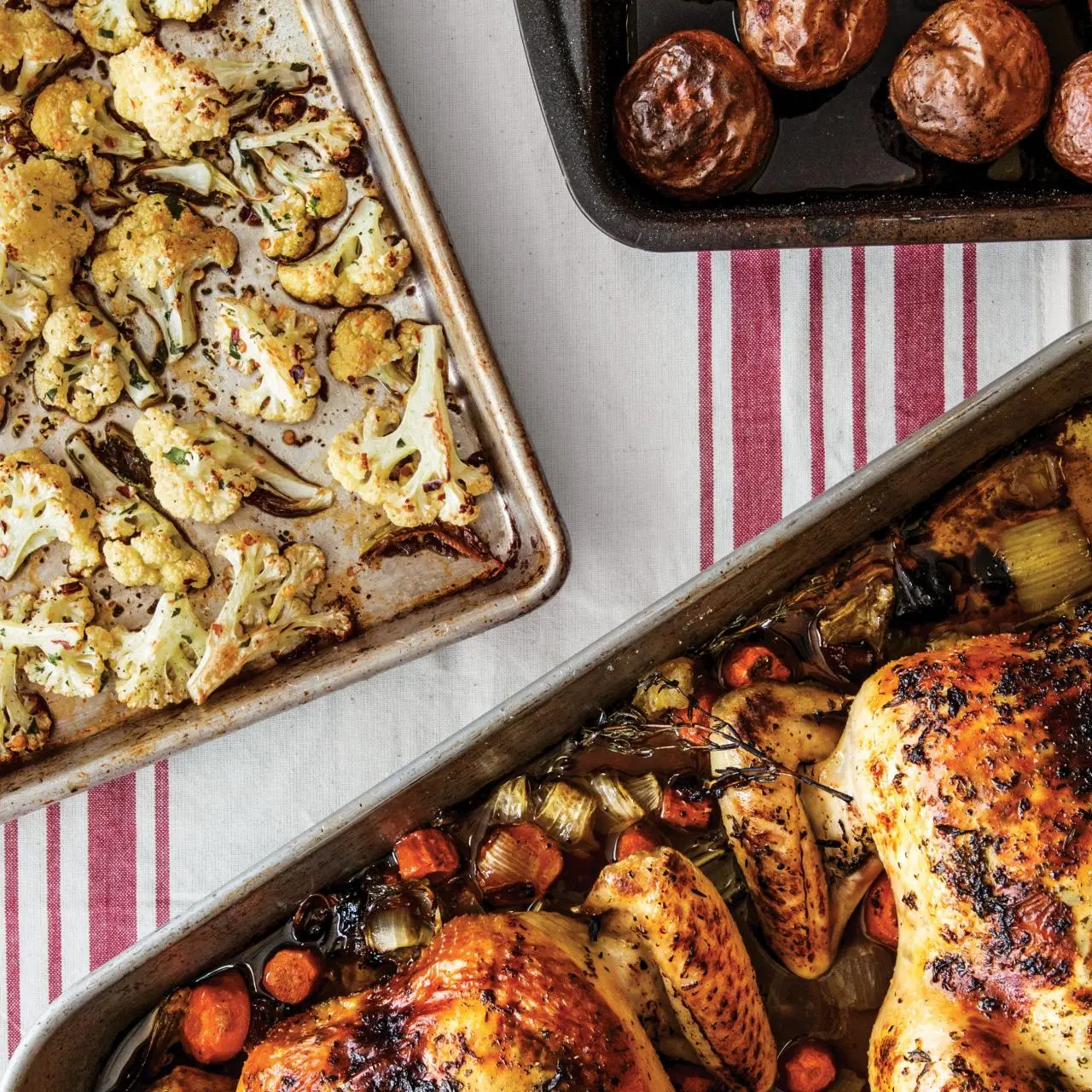 Oven Roasted Cauliflower And Potatoes Roasted Cauliflower With Cashew