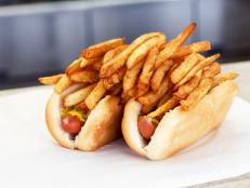 Established in 1946, Gene and Jude's helped shape the famous Chicago-style hot dog (perfect for any game day), which comes with mustard, relish, onion, tomato, celery salt, pickles and pickled sport peppers on a poppy-seed bun. These fan favorites are a must for any lover of good ole Americana.