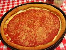 Only at Gino's East of Chicago can you get the original deep-dish sausage patty pizza made with an 11-inch disk of sausage baked inside. On The Best Thing I Ever Ate, Duff devours this "Frankenstein" pizza that has made Chicago, and deep-dish fanatics, happy since 1966. Bonus? They will ship.