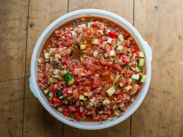 Late Summer Gazpacho with Hatch Chiles Recipe | Katie Workman