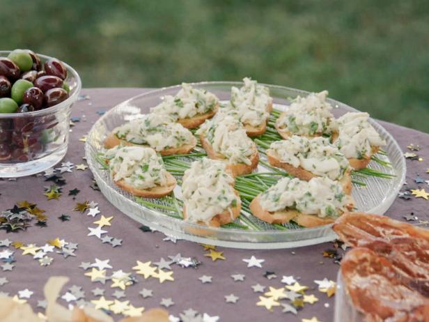 Crab Crostini with Lemon and Herbs