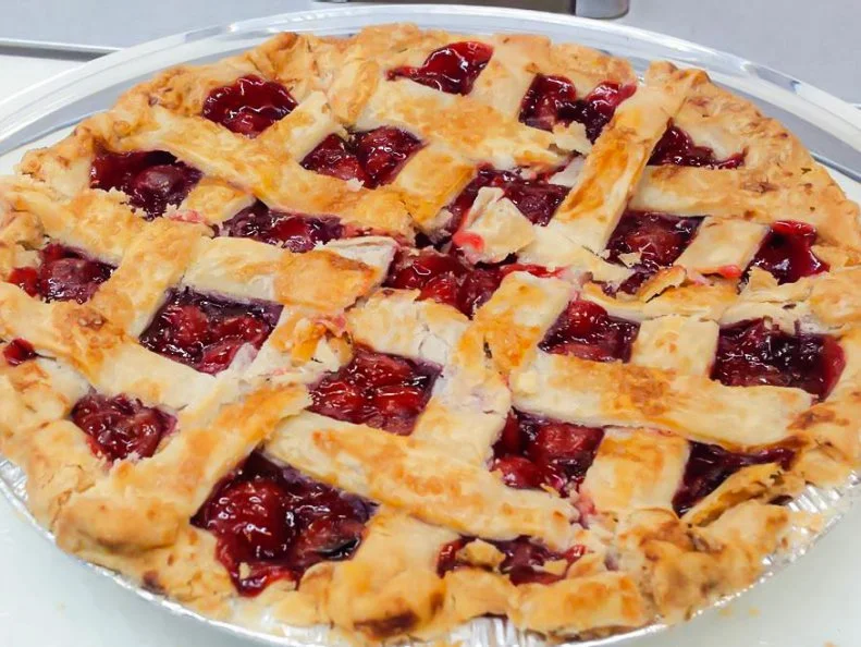 Idaho, Emmett, Blue Ribbon Bakery, Cherry Pie, Cherries