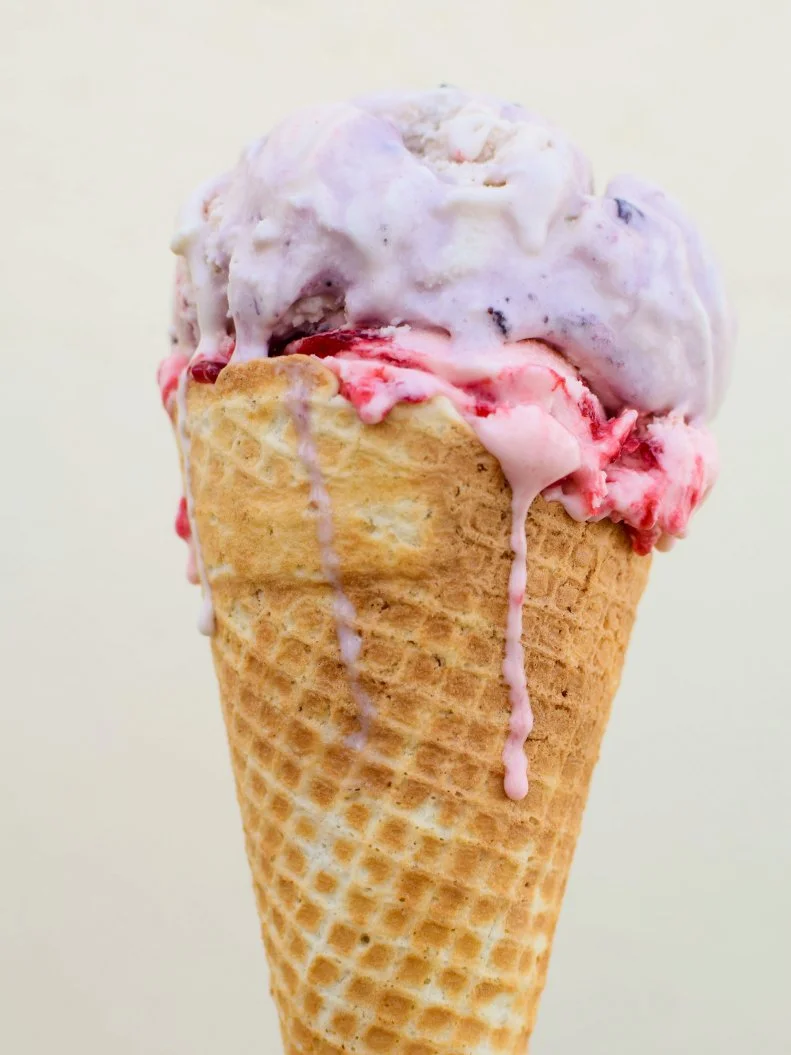 Idaho, Buhl, Cloverleaf, Ice Cream, Huckleberry