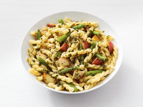 Gemelli with Pesto, Potatoes and Green Beans