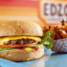 Classic Griddled Single Burger at Edzo's Sandwiches