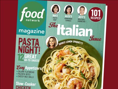 Food Network Magazine: March 2017 Recipe Index
