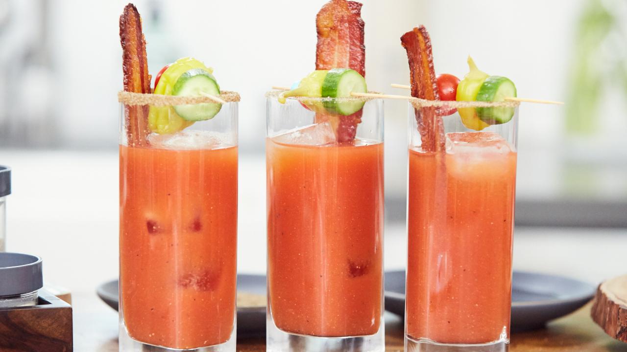 Bloody Mary with Maple Bacon