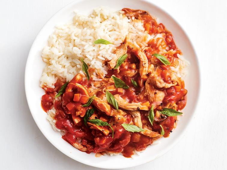 SlowCooker Chicken Cacciatore Recipe Food Network Kitchen Food Network