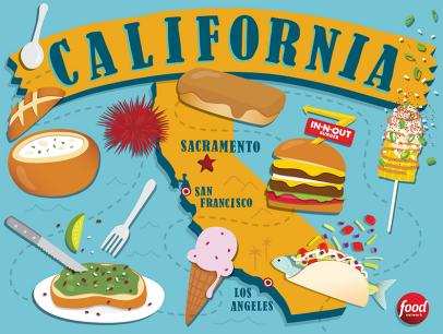 The Best Things to Eat in California : Food Network | Best Food in America  by State : Food Network | Food Network