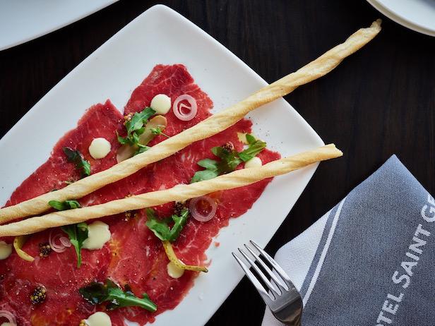 Beef Carpaccio from LaVenture at Hotel St. George