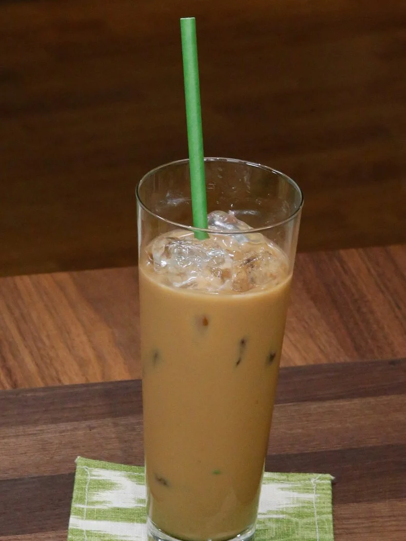 Vietnamese Iced Coffee is displayed, as seen on Food Network's The Kitchen, Season 12.