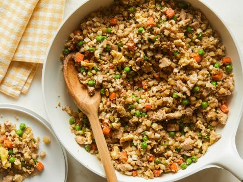 Chicken Cauliflower "Fried Rice"