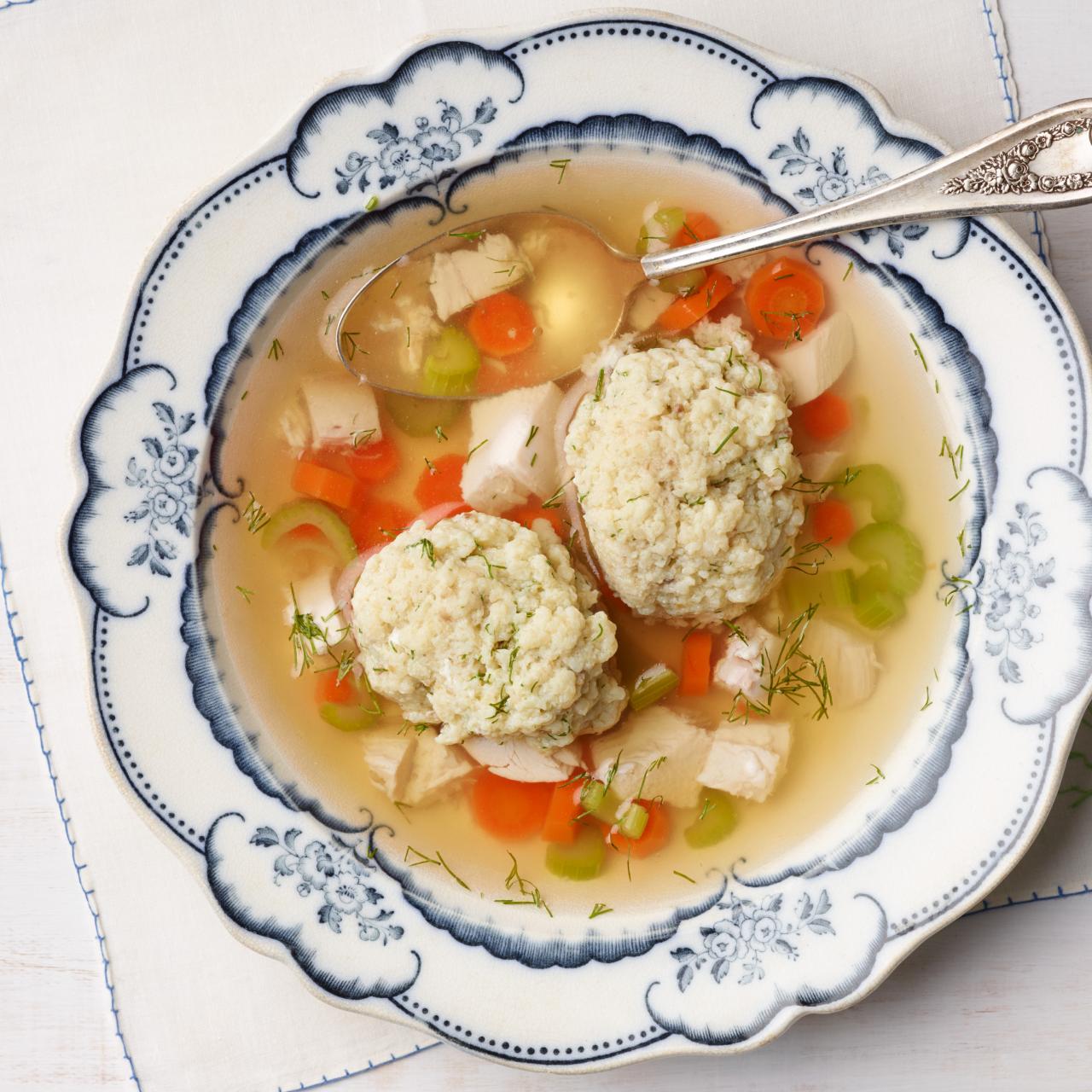 Bueche's Food World - Recipe: Matzo Ball Soup