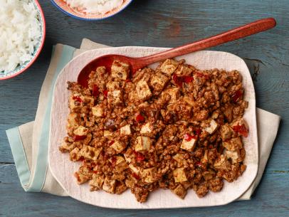 Food Network Kitchen's , GLOBAL FLAVORS: AUTHENTIC SHORTCUT RECIPES, Authentic Mapo Tofu for LESSONS FROM GRANDMA/MICROWAVE VEGGIES/CHICKEN SOUP, as seen on Food Network
