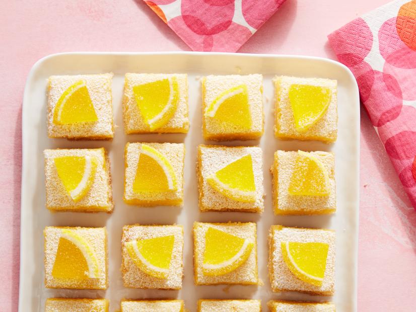 Food Network Kitchen’s The Most Lemony Lemon Bar of All-Time, as seen on Food Network.