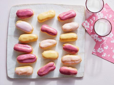 Spring Pastel Eclairs