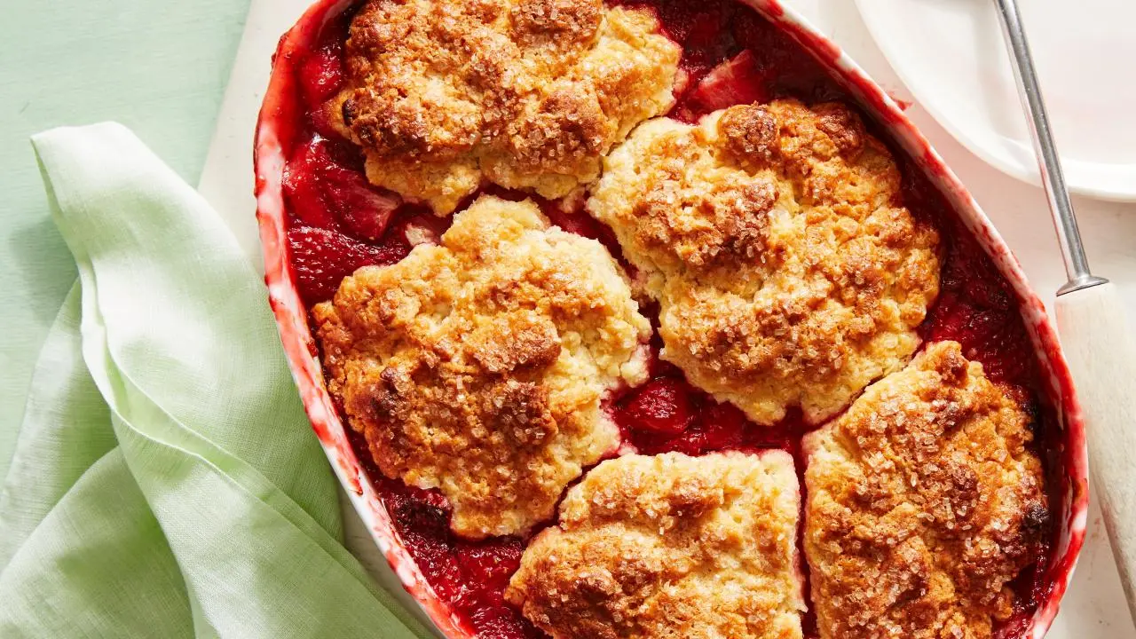 Strawberry Cobbler