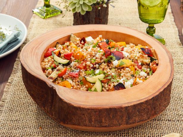 Roasted Vegetable Cous-Cous Salad