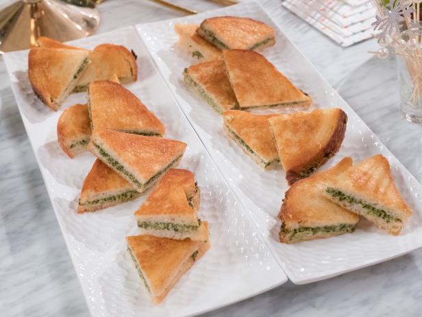 Spinach-Artichoke Panini Bites