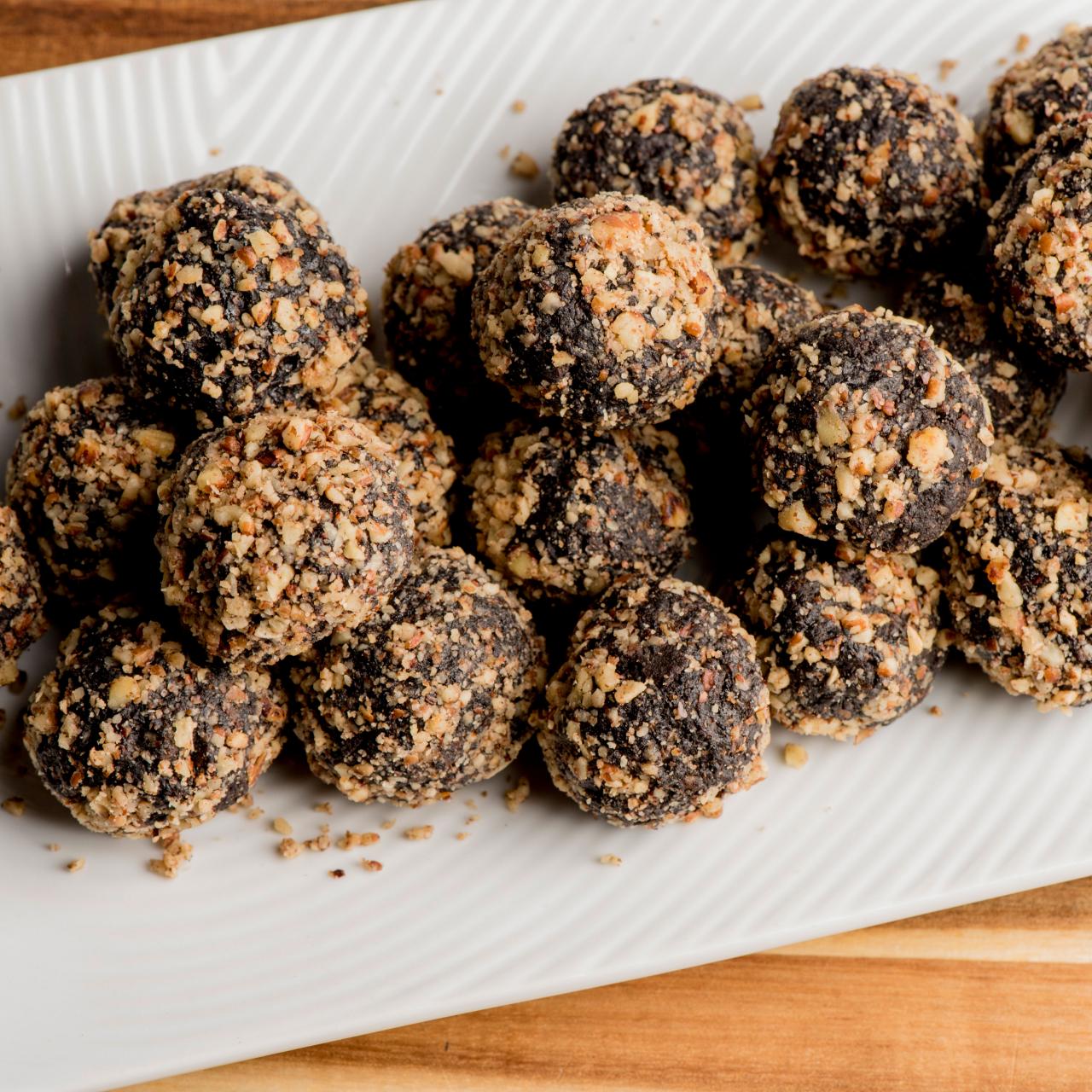 Chocolate Bourbon Balls - Delish Knowledge