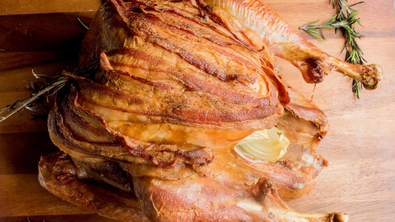 5-Alarm Bacon-Wrapped Turkey