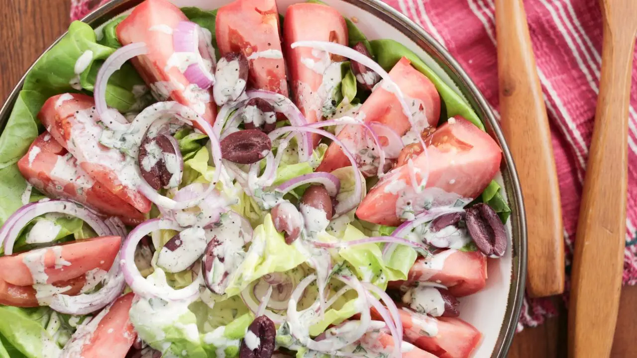 Tomato and Bibb Lettuce Salad