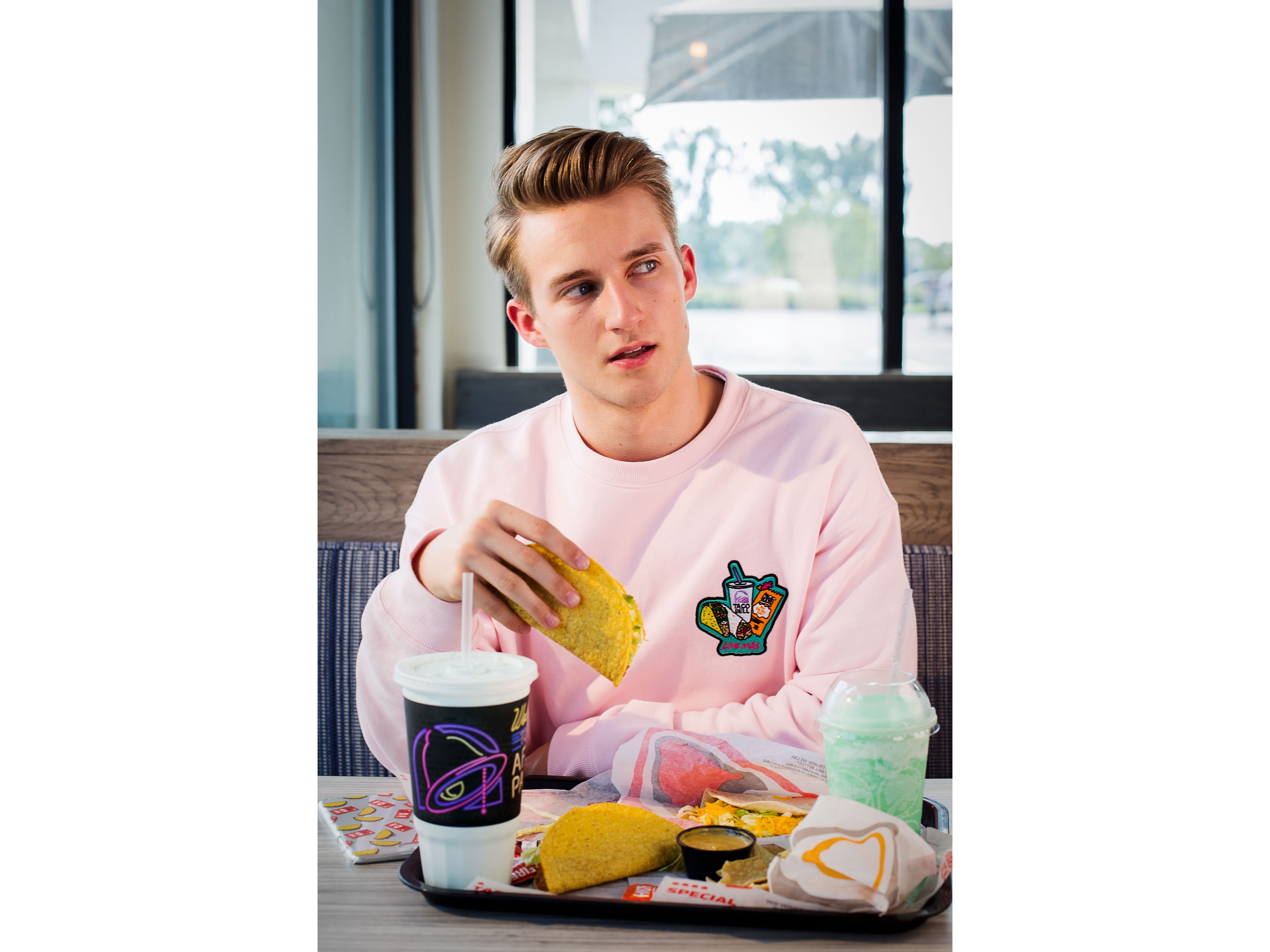 Taco Bell Live Mas Man Woman T-Shirt