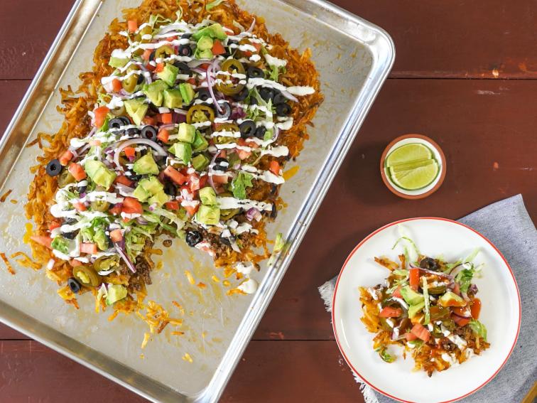 Sheet Pan Taco Bake Recipe Food Network Kitchen Food Network