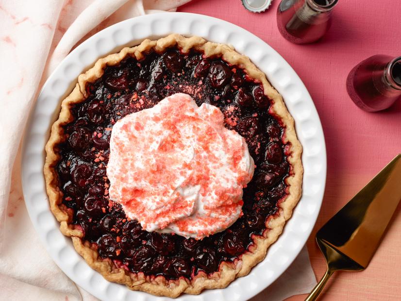 Allison Robicelli's Dr. Pepper Cherry Pie, as seen on Food Network