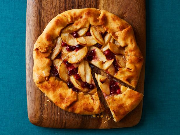 Flat Apple-Cranberry Pie Recipe | Ree Drummond | Food Network