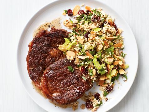 Spiced Steak with Cauliflower Rice