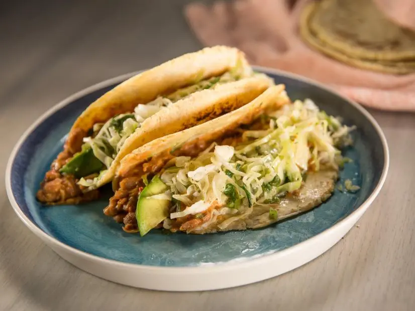 Spicy Bean Tacos, as seen on The Bobby and Damaris Show, Season 1.