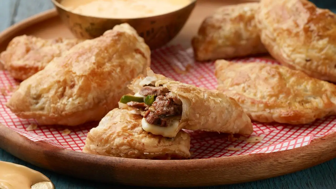 Cheesesteak Empanadas