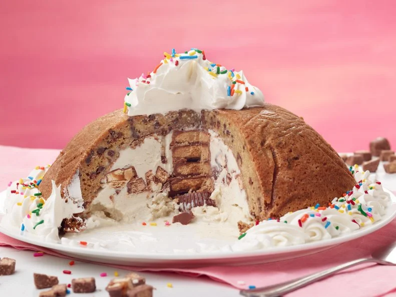 Food Network Kitchen’s Chocolate Chip Cookie Bomb, as seen on Food Network.