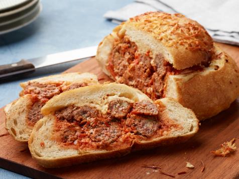 Meatball Sub Bread Bowl