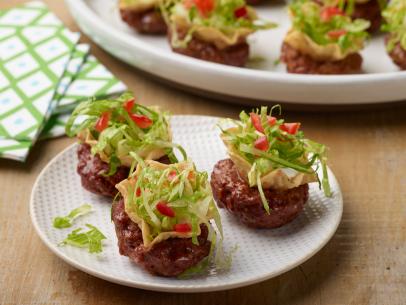 Food Network Kitchen’s Taco Salad Bites, as seen on Food Network.