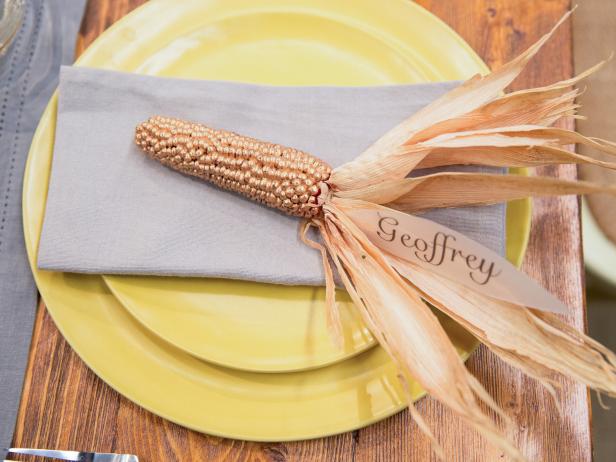Geoffrey Zakarian shares a Corn Husk Place Setting, as seen on Food Network's The Kitchen