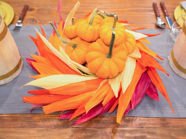 Sunny Anderson shares a Corn Husk Wreath, as seen on Food Netowrk's The Kitchen