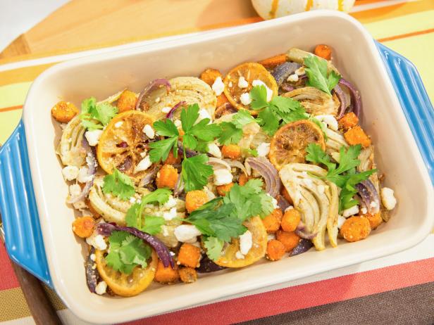 Roasted Root Jumble with Feta