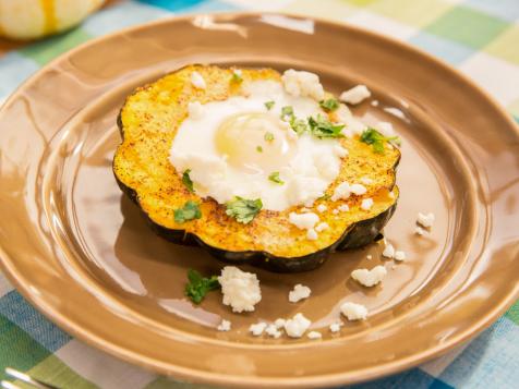 Egg Baked in Acorn Squash