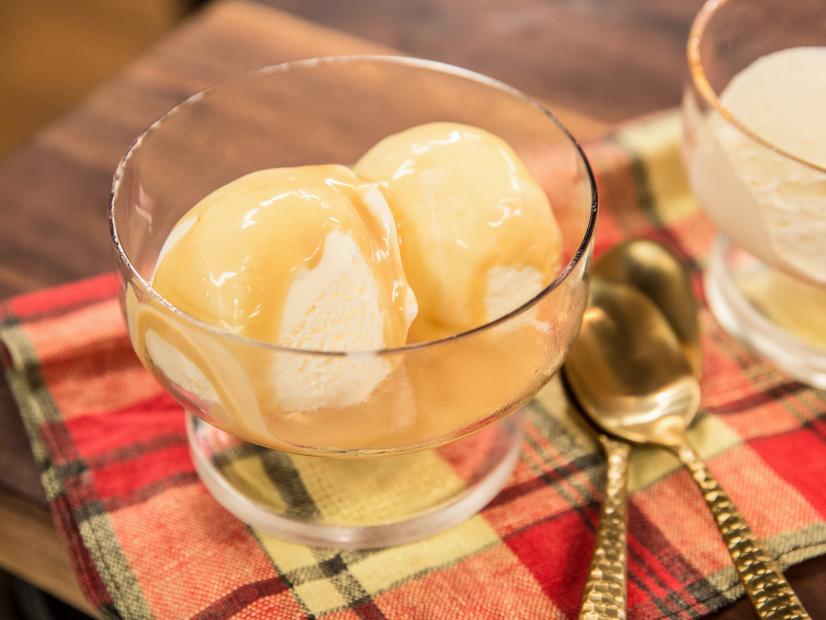 Geoffrey Zakarian makes an Apple Cider Ice Cream sauce, as seen on Food Network's The Kitchen