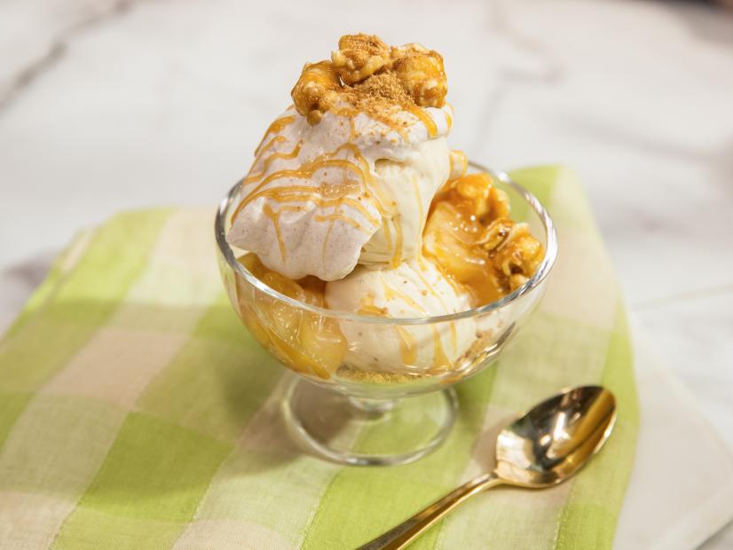 Jeff Mauro makes an Apple Pie Sundae, as seen on Food Network's The Kitchen