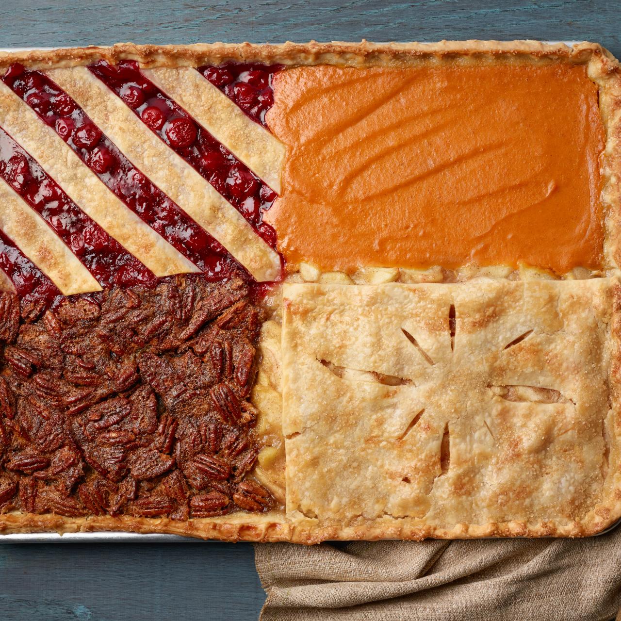 Four Flavor Sheet Pan Pie