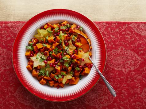 Sweet Potato and Star Fruit Chaat