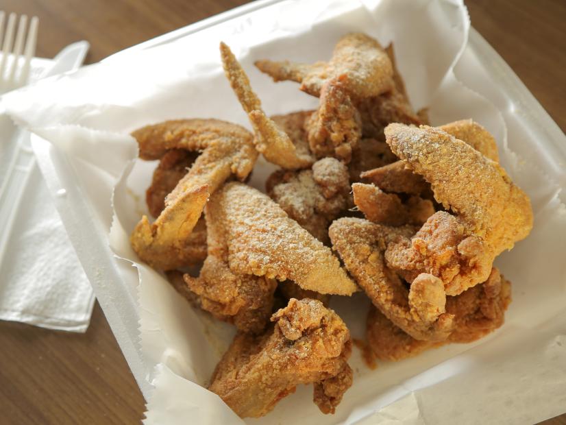 Eastside Fish Fry's Famous DeepFried Chicken Wings Recipe Food Network