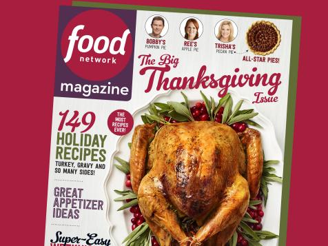 Food Network Magazine: November 2017 Recipe Index