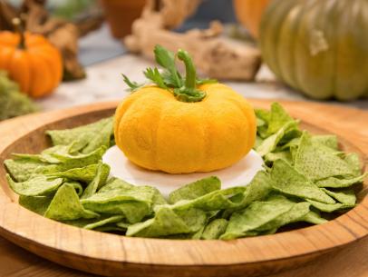 Katie Lee makes a Pumpkin Cheeseball, as seen on Food Network's The Kitchen