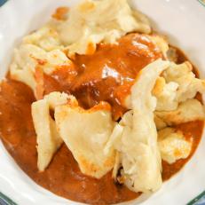 Chicken Paprikash as Served at Pierogi Mountain in Columbus, Ohio as seen on Diners, Drive-Ins and Dives, Season 27..