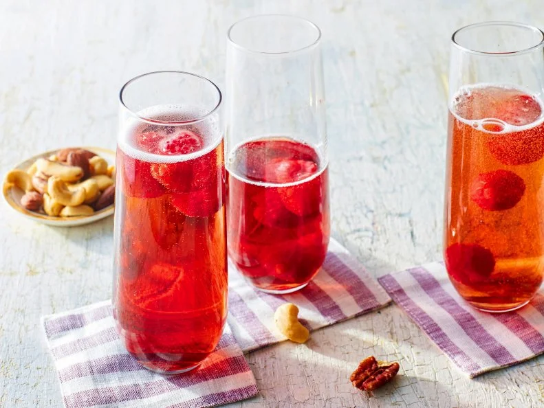 OH Valarie Home Cooking 
Berry Kir Royale
Photography Alison Miksch; Food Styling Margaret Dickey; Prop Styling Lindsey Lower