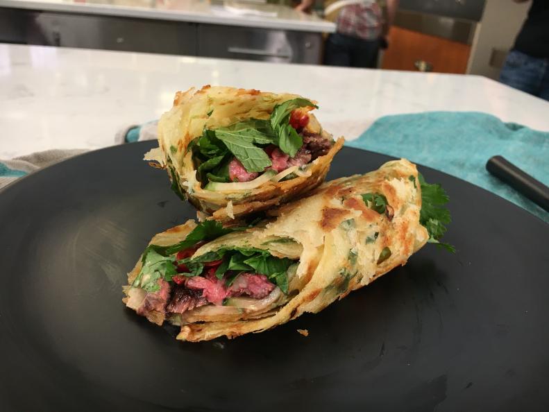 Iron Chef Stephanie Izard's Savory and Sweet Pancake Recipes Iron